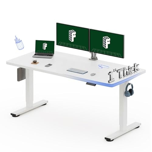 Flexispot 60x24-inch Electric Standing Desk: $189.99