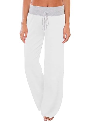 iChunhua Women's Loose Leg Palazzo Pajama Pants: $14.44 iChunhua Women's Loose Leg Palazzo Pajama Pants: $14.44