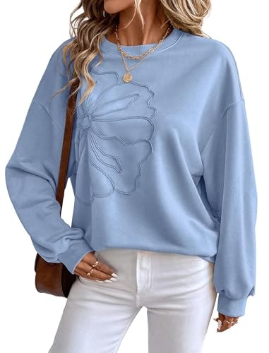 Richstory Women's Oversized Long Sleeve Sweatshirt: $23.98 Richstory Women's Oversized Long Sleeve Sweatshirt: $23.98