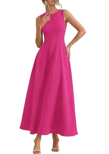 Prettygarden Women's Sleeveless Summer Maxi Dress: $43.99 Prettygarden Women's Sleeveless Summer Maxi Dress: $43.99