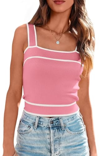 Nalanisa Women's Square Neck Knit Tank Top: $18.99 Nalanisa Women's Square Neck Knit Tank Top: $18.99