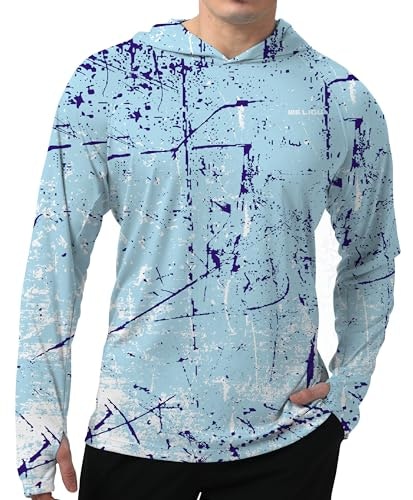 Weligu Men's UPF 50+ Sun Protection Hoodie: $19.99