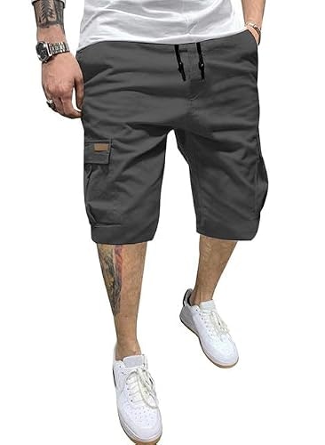 JMIERR Men's Cotton Stretch Twill Cargo Shorts: $24.98 JMIERR Men's Cotton Stretch Twill Cargo Shorts: $24.98
