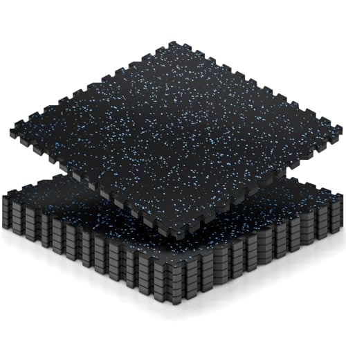 Vivaluz 0.6-inch 48-Square-Foot Rubber Gym Flooring Tiles: $109.99 Vivaluz 0.6-inch 48-Square-Foot Rubber Gym Flooring Tiles: $109.99