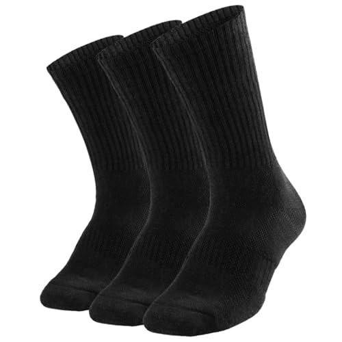 Sox Town Cushioned Crew Athletic Socks 3-Pack: $7.99