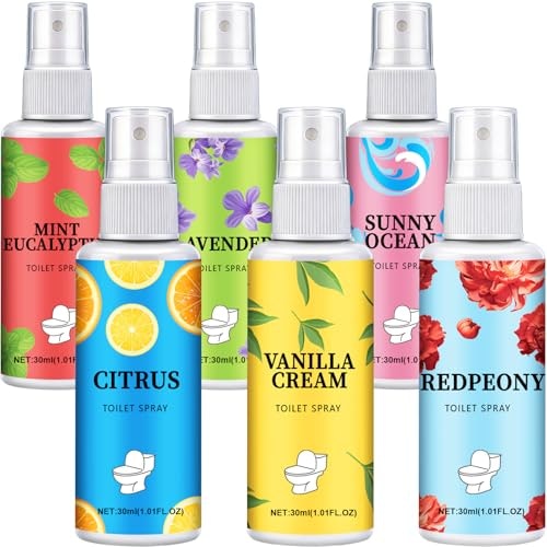 Toilet Odor Deodorizer Spray 6-Pack: $8.49 Toilet Odor Deodorizer Spray 6-Pack: $8.49