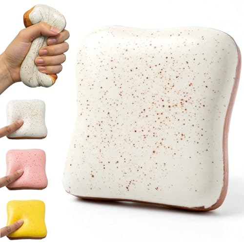 Slow Rising Butter Bread Squishy Sensory Fidget Toy: $7.26