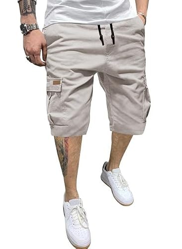 JMIERR Men's Cotton Stretch Twill Cargo Shorts: $24.99 JMIERR Men's Cotton Stretch Twill Cargo Shorts: $24.99