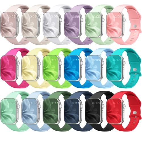 Silicone Watch Bands 18-Pack: $17.69
