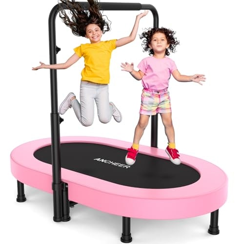 Ancheer 56-inch Double Mini Trampoline: $99