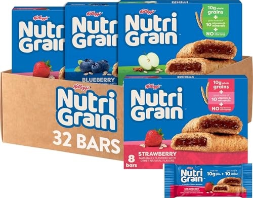 Nutri-Grain Breakfast Bars 4-Box Variety Pack: $8.87