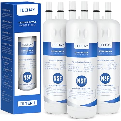 Teehay Replacement Refrigerator Water Filter 3-Pack: $23.79