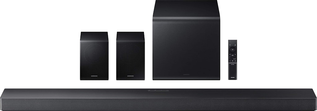 Samsung Q-Series HW-QS750F 5.1.2-Channel Soundbar System: $799.99 Samsung Q-Series HW-QS750F 5.1.2-Channel Soundbar System: $799.99