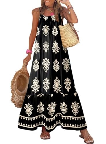 Dokotoo Women's Scoop Neck Boho Dress: $23.73 Dokotoo Women's Scoop Neck Boho Dress: $23.73