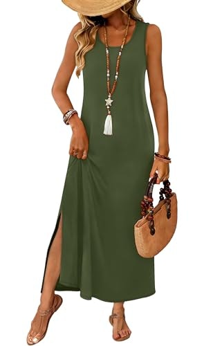 Women's Casual Sleeveless Boho Maxi Dress: $24.29 Women's Casual Sleeveless Boho Maxi Dress: $24.29
