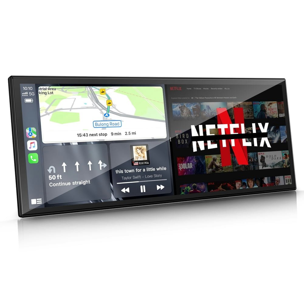 Lamtto 10.25-inch Wireless CarPlay and Android Auto Display: $125.99 Lamtto 10.25-inch Wireless CarPlay and Android Auto Display: $125.99