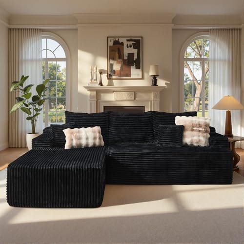 Ovios 96-inch Cloud Sectional Couch with Chaise: $339.15 Ovios 96-inch Cloud Sectional Couch with Chaise: $339.15