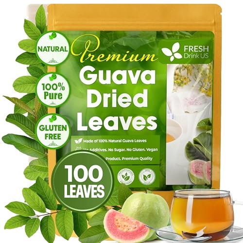 FreshDrinkUS 100-Count Dried Guava Leaves: $10.19 FreshDrinkUS 100-Count Dried Guava Leaves: $10.19