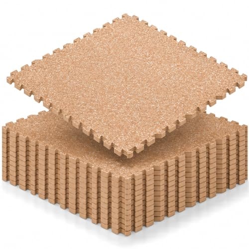 Vivaluz 0.6-inch 48-Square-Foot Rubber Gym Flooring Tiles: $119.99 Vivaluz 0.6-inch 48-Square-Foot Rubber Gym Flooring Tiles: $119.99