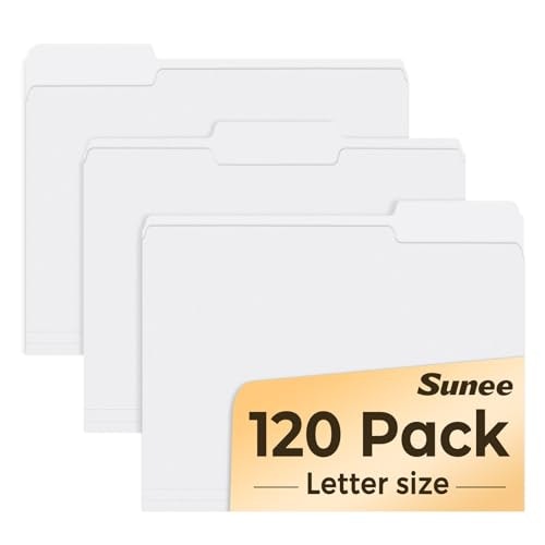 Sunee 8.5 x 11 Manila File Folders 120-Pack: $22.94