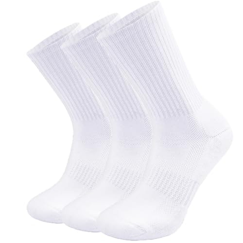 Sox Town Cushioned Athletic Crew Socks 3-Pack: $7.99