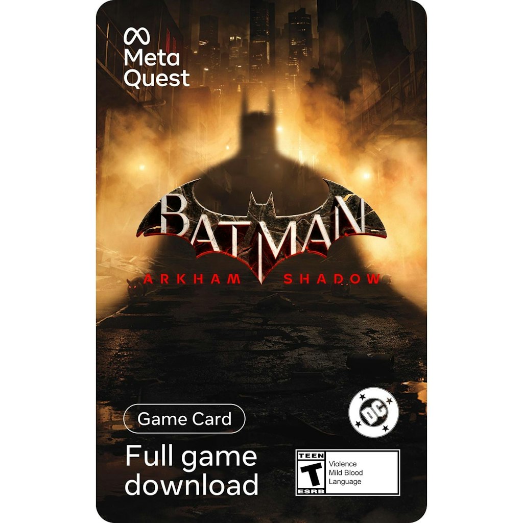 Meta Batman Arkham Shadow Game Gift Card: $49.99 Meta Batman Arkham Shadow Game Gift Card: $49.99