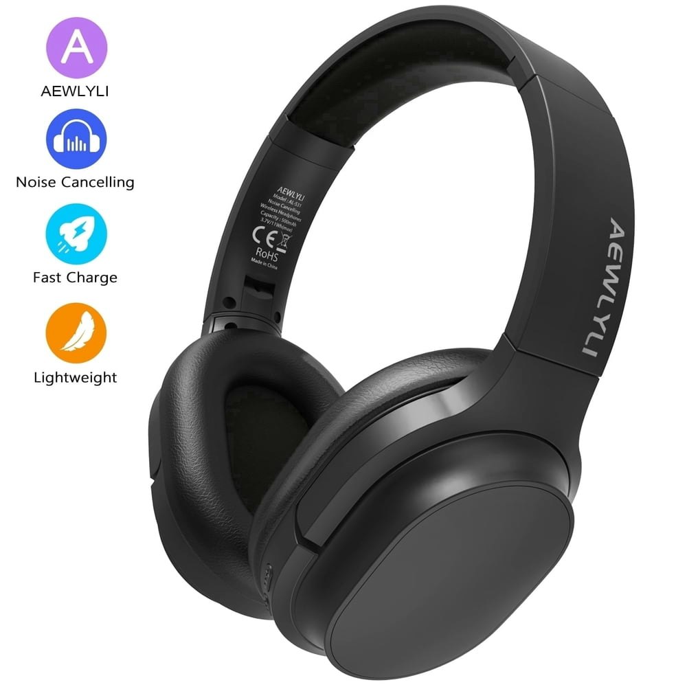 Aewlyli S31 Active Noise Cancelling Wireless Headphones: $29.99 Aewlyli S31 Active Noise Cancelling Wireless Headphones: $29.99