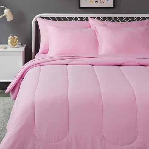 Amazon Basics 7-Piece Microfiber Bed-in-a-Bag Bedding Set: $31.08 Amazon Basics 7-Piece Microfiber Bed-in-a-Bag Bedding Set: $31.08