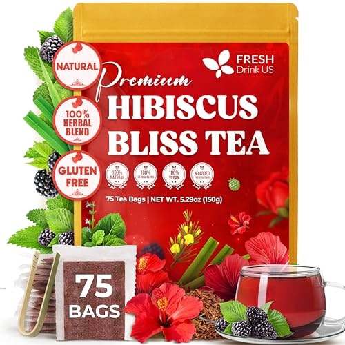 FreshDrinkUS Hibiscus Bliss Herbal Tea 75-Pack: $16.14 FreshDrinkUS Hibiscus Bliss Herbal Tea 75-Pack: $16.14