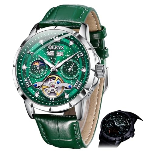 Olevs Automatic Skeleton Men's Watch: $116.45 Olevs Automatic Skeleton Men's Watch: $116.45