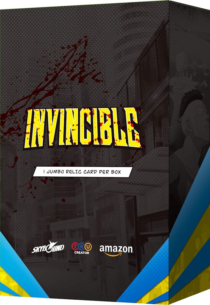 Keepsake Invincible Season 2 Jumbo Relic Card Blind Box: $24.99 Keepsake Invincible Season 2 Jumbo Relic Card Blind Box: $24.99