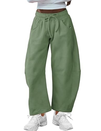 Hongsui Women's Barrel Leg Sweatpants: $29.95