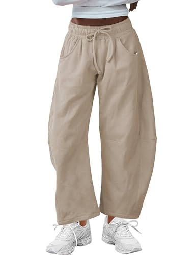Hongsui Women's Barrel Leg Pants: $29.58