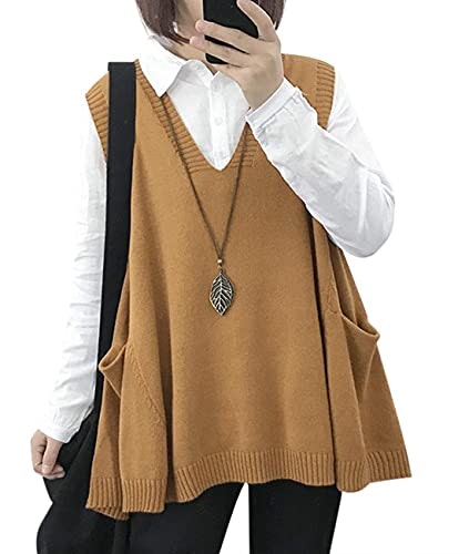 Yesno Women's Oversized Knit Sweater Vest: $37.99 Yesno Women's Oversized Knit Sweater Vest: $37.99