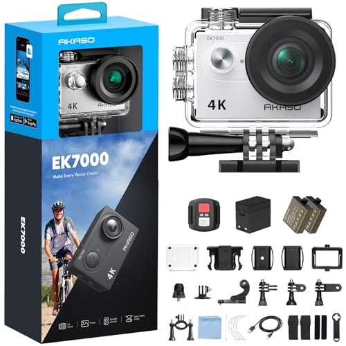Akaso EK7000 4K Action Camera: $55.99