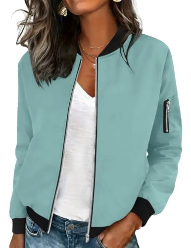 Hotouch Women's Zip-Up Flight Jacket: $31.98 Hotouch Women's Zip-Up Flight Jacket: $31.98