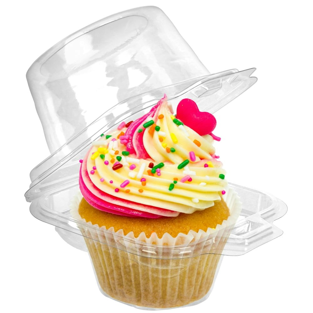LotFancy 50-Count Individual Cupcake Containers: $13.99 LotFancy 50-Count Individual Cupcake Containers: $13.99