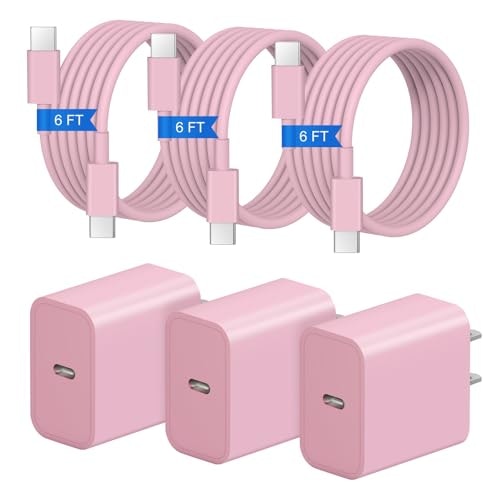 20W USB-C Wall Charger and 6ft Cable 6-Pack: $21.58 20W USB-C Wall Charger and 6ft Cable 6-Pack: $21.58