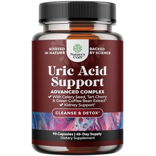 Uric Acid Cleanse Support Supplement 90-Capsule Bottle: $21.24 Uric Acid Cleanse Support Supplement 90-Capsule Bottle: $21.24