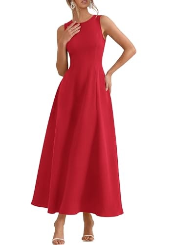 Prettygarden Women's Sleeveless Summer Maxi Dress: $46.74 Prettygarden Women's Sleeveless Summer Maxi Dress: $46.74