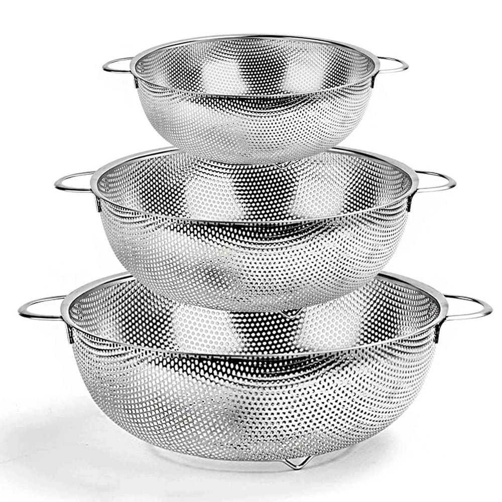 Coliware Stainless Steel Colander Set 3-Pack: $15.56 Coliware Stainless Steel Colander Set 3-Pack: $15.56