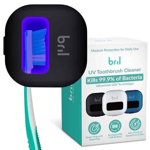 Bril UV-C Toothbrush Sanitizer and Holder: $24.64 Bril UV-C Toothbrush Sanitizer and Holder: $24.64