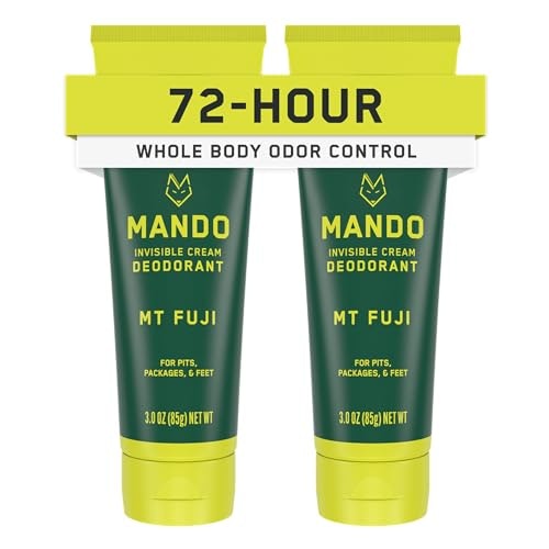 Mando Whole Body Deodorant Cream 3-oz. 2-Pack: $29.74