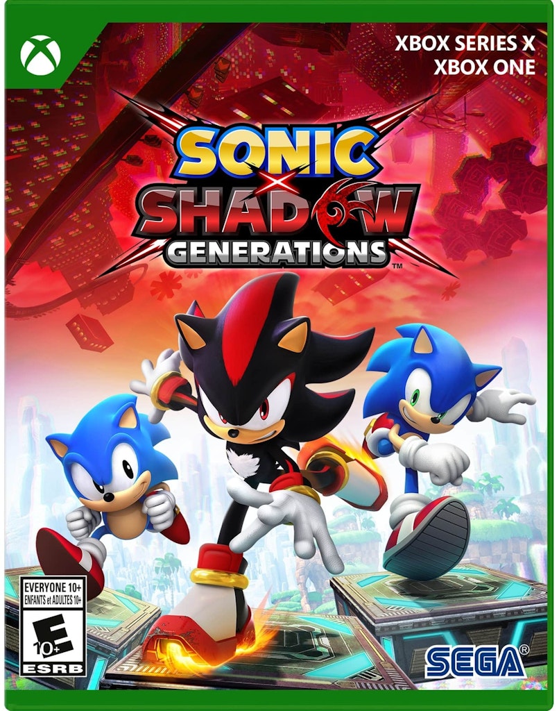 Sonic X Shadow Generations for Xbox Series X and Xbox One: $37.99 Sonic X Shadow Generations for Xbox Series X and Xbox One: $37.99