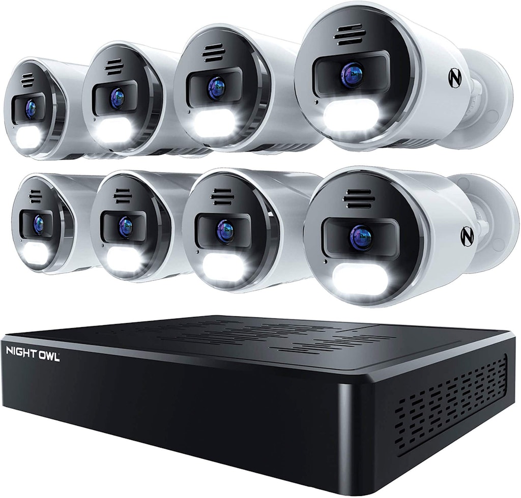 Night Owl 12-Channel 8-Camera 4K 2TB Wired Security System: $639.99 Night Owl 12-Channel 8-Camera 4K 2TB Wired Security System: $639.99