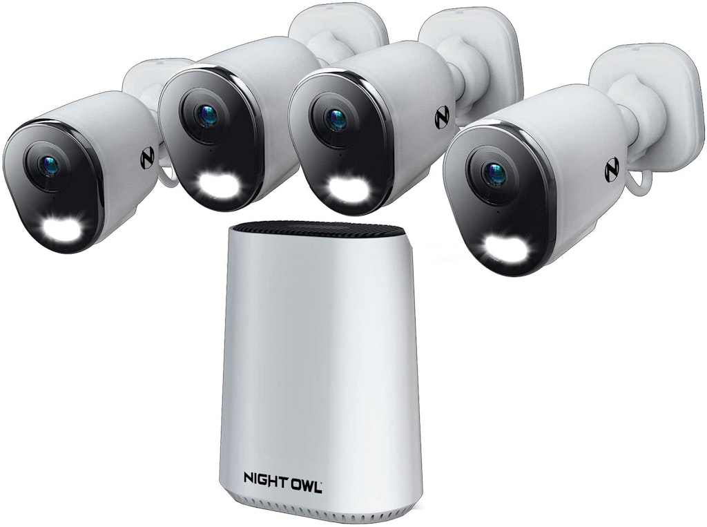 Night Owl 8-Channel 4-Camera 4K Wi-Fi Security System: $359.99 Night Owl 8-Channel 4-Camera 4K Wi-Fi Security System: $359.99