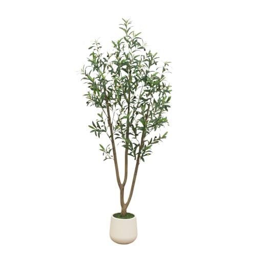 Nearly Natural 6-foot Artificial Olive Tree with Planter: $79.99 Nearly Natural 6-foot Artificial Olive Tree with Planter: $79.99