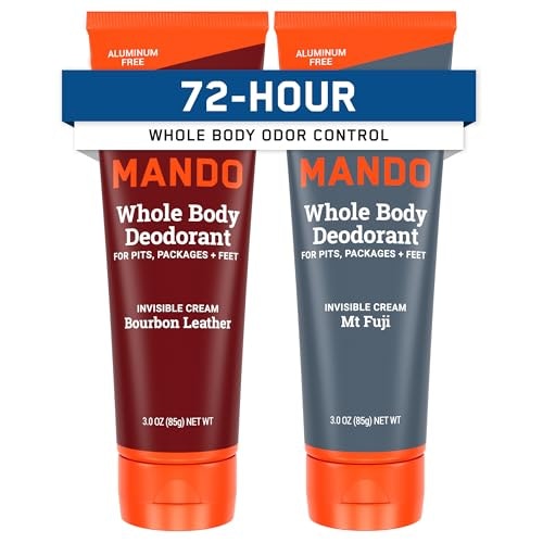 Mando Whole Body Deodorant Cream 2-Pack: $29.74