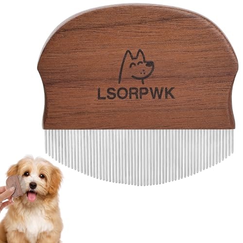 Walnut Wood Pet Tear Stain Comb: $9.99