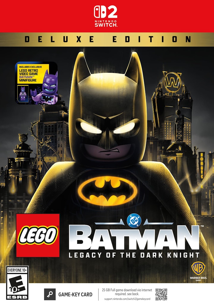 LEGO Batman: Legacy of the Dark Knight Deluxe Edition for Nintendo Switch 2: $89.99 LEGO Batman: Legacy of the Dark Knight Deluxe Edition for Nintendo Switch 2: $89.99